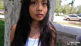 Real Teenagers - Chesty Japanese Luna Mills Does Her First Porn Casting